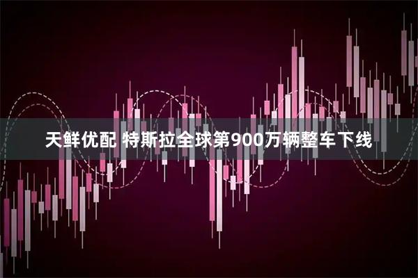 天鲜优配 特斯拉全球第900万辆整车下线